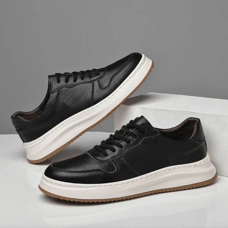 Men's leather shoes, alternate view