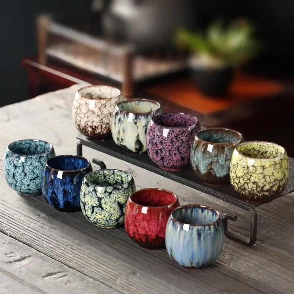 Fornace cups on a tea tray
