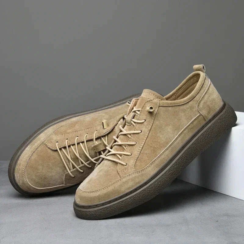 Men's suede sneakers, view 4