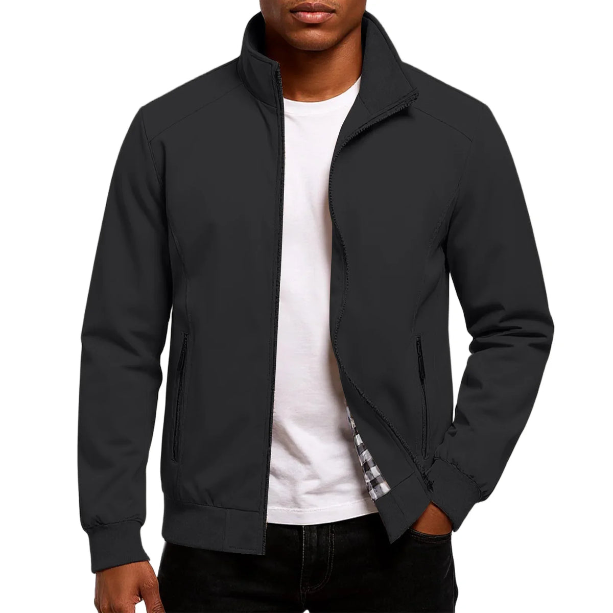 Davide men's bomber jacket, alternate view