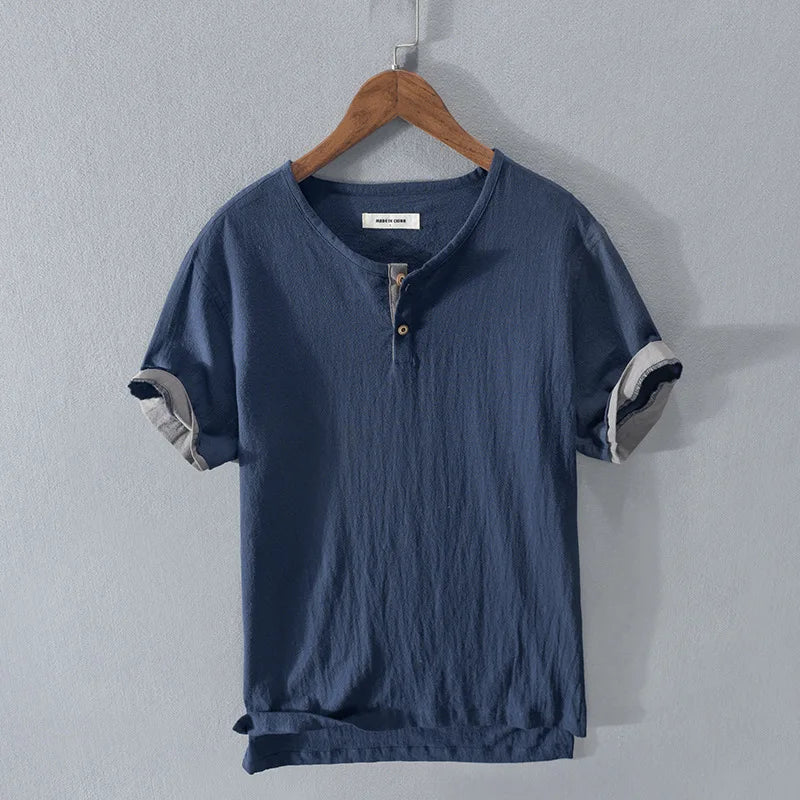 Men's elegant cotton shirt, additional view
