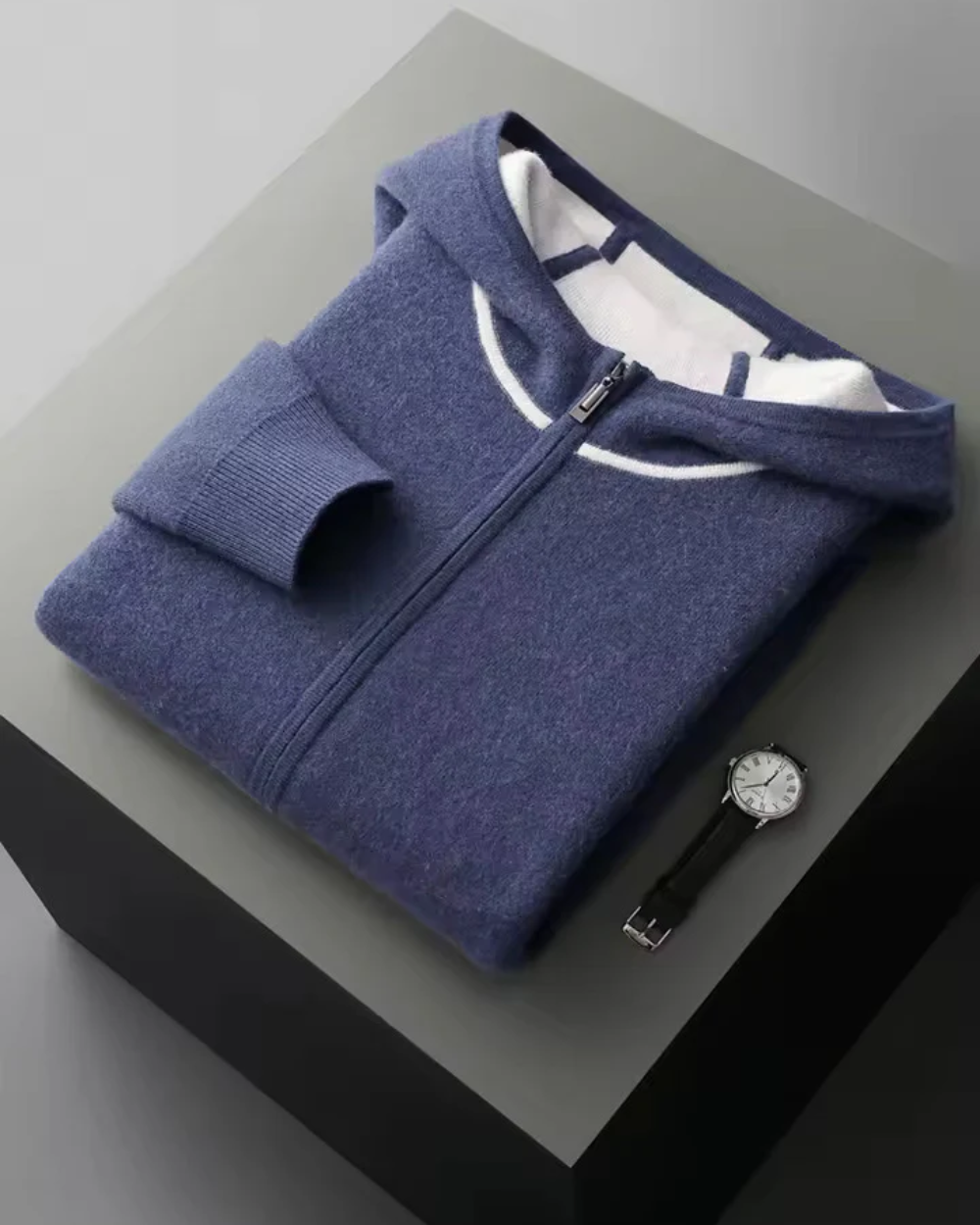Elba men's cashmere tracksuit, view 9