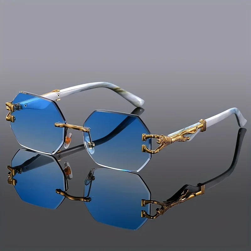 Vintage Inspired Golden Hour Sunglasses, view 2