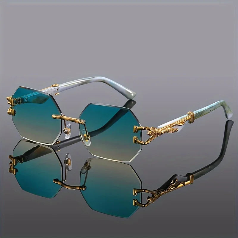 Vintage Inspired Golden Hour Sunglasses, view 4
