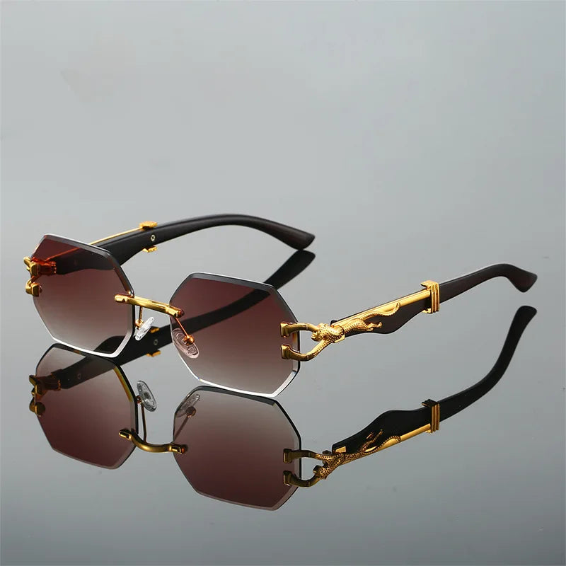 Vintage Inspired Golden Hour Sunglasses, view 5
