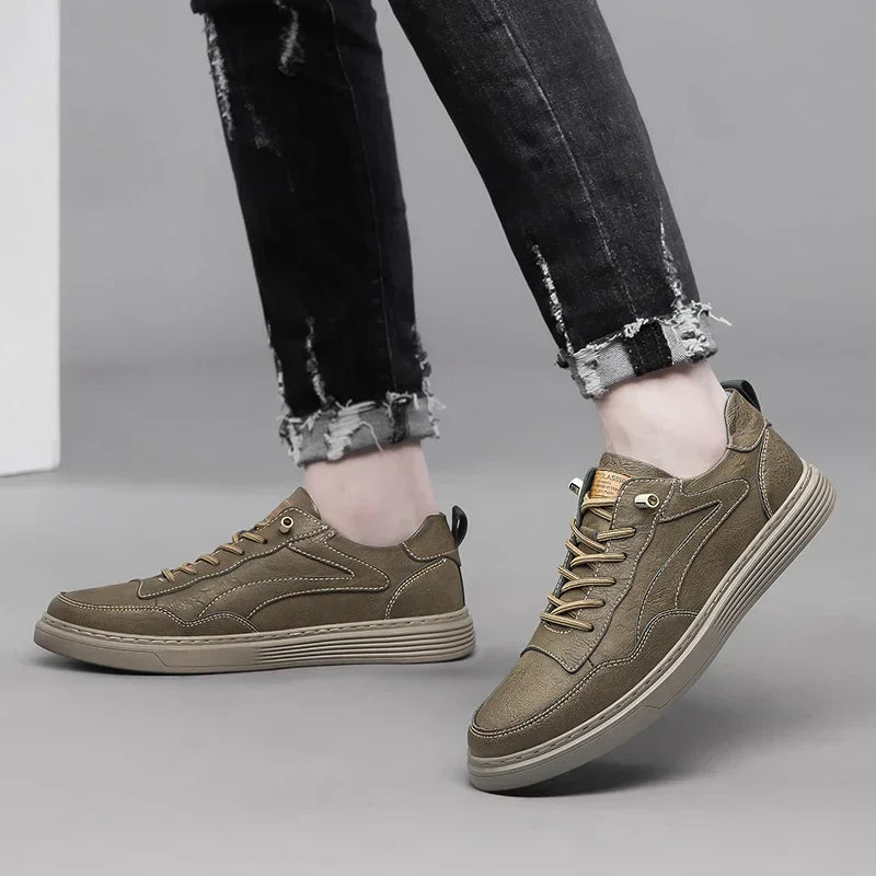 Alessandro men's elegant leather shoes, view 4