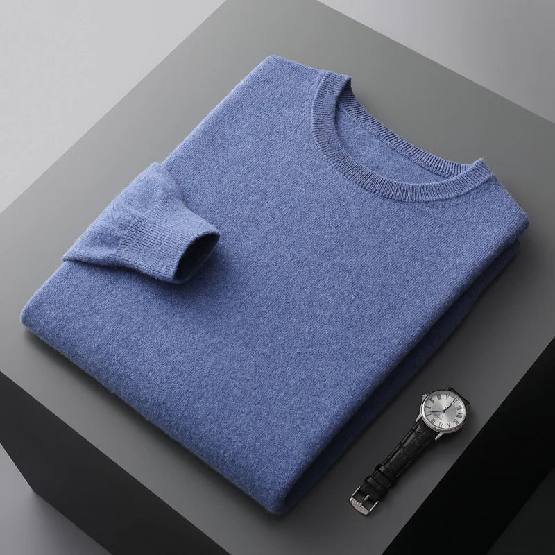 Ibiza men's cashmere sweater, alternate view
