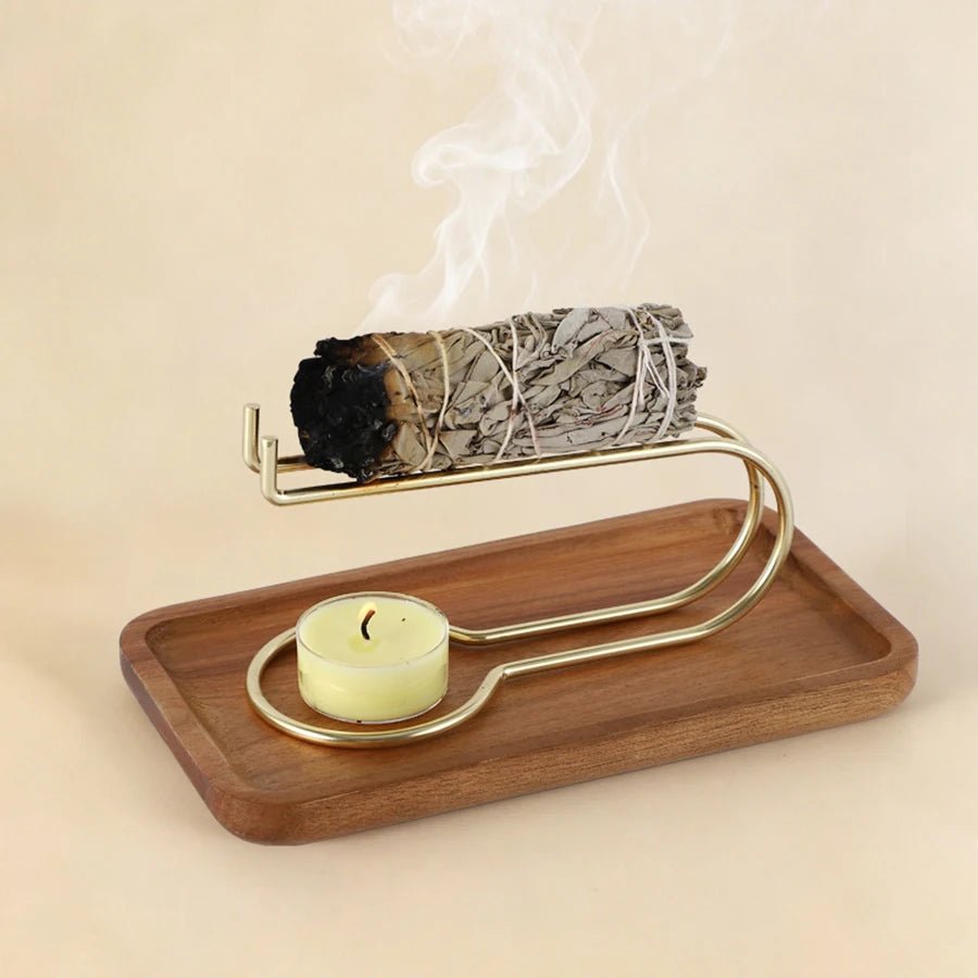 Incenso holder with gentle smoke
