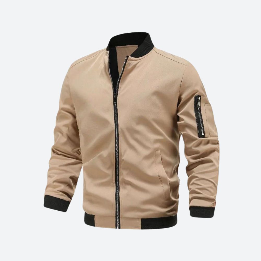 Giovanni men's elegant bomber jacket, view 4