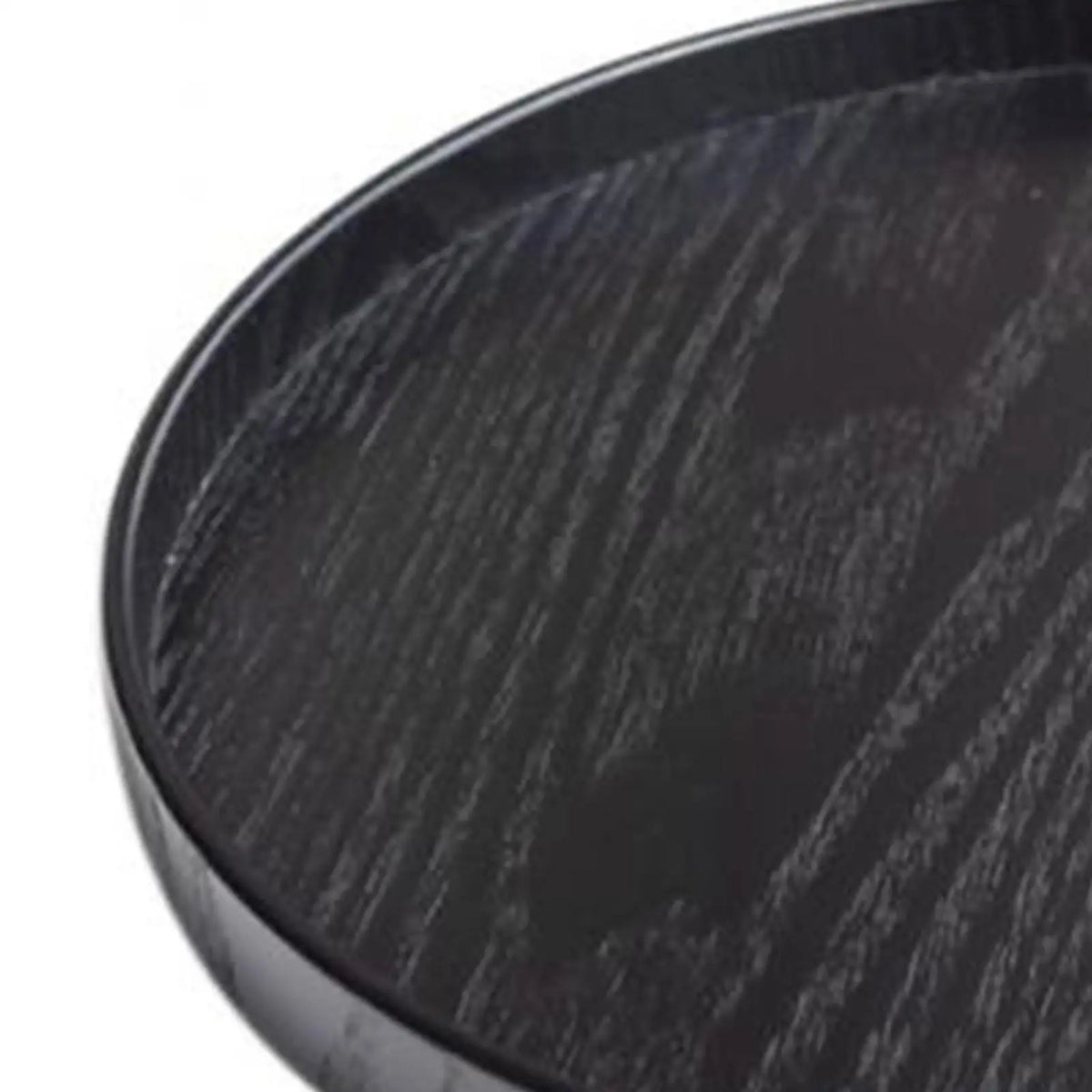 Lavagna black wood grain close-up