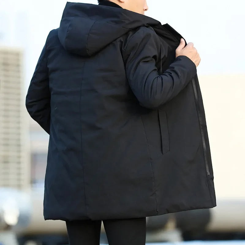 Men's elegant windbreaker jacket, additional view