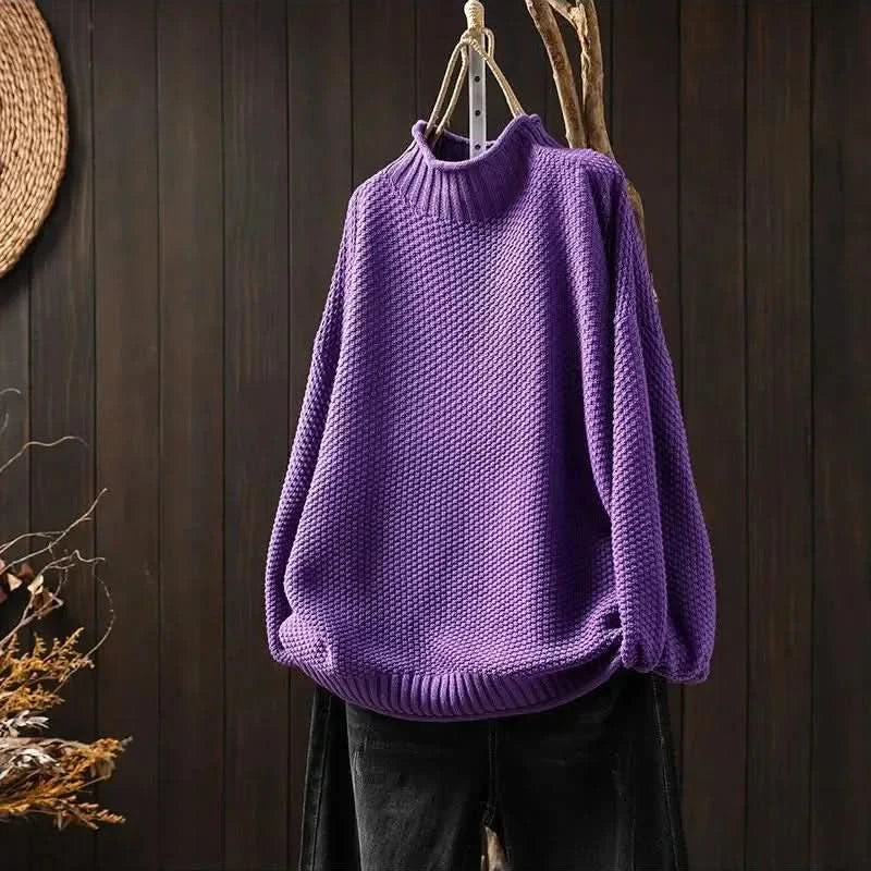 Amara Luxury Cashmere Pullover – women's sweaters, view 5