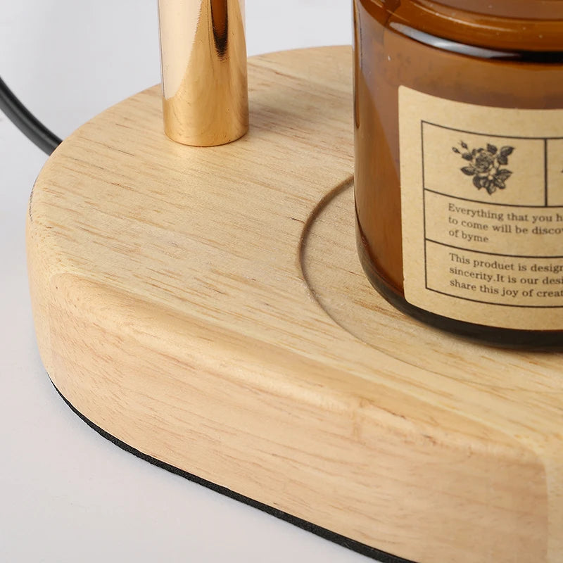 Lume wooden base detail