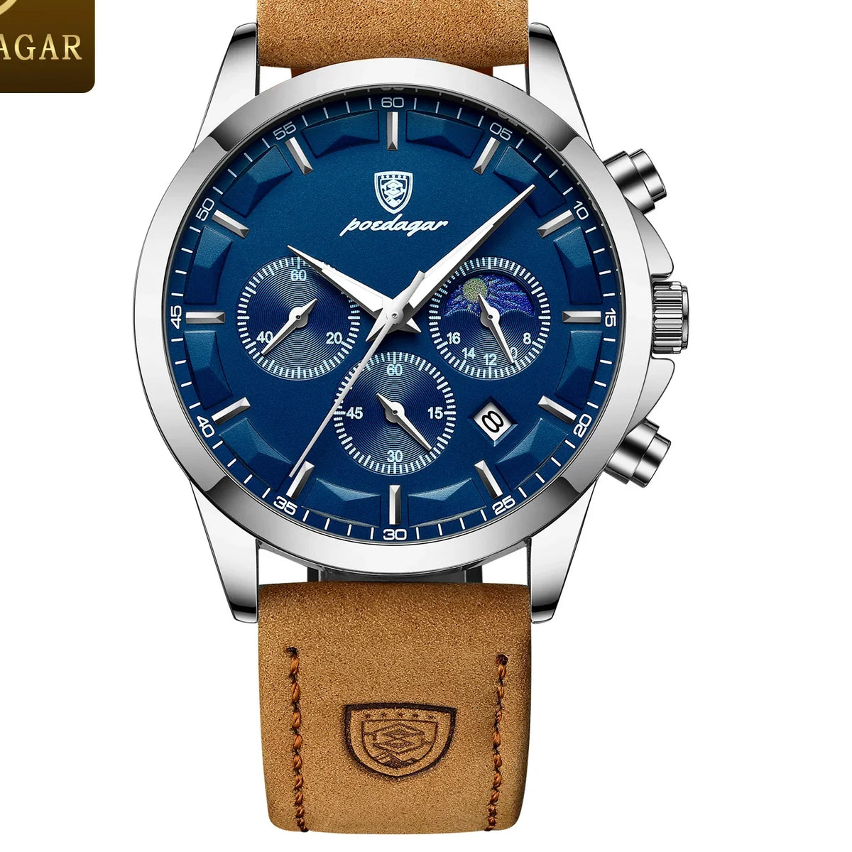 Lungolago watch Silver / Blue