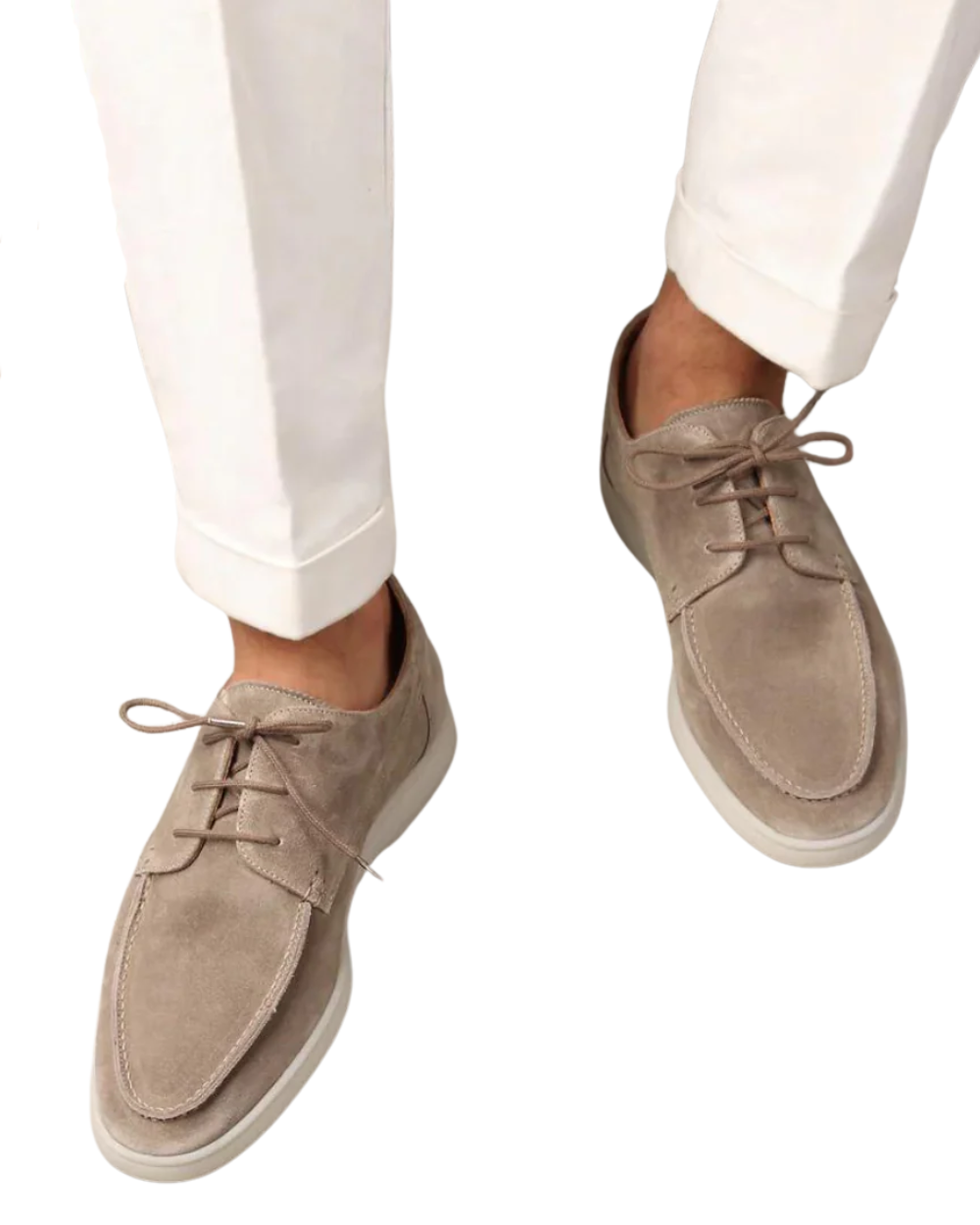 Pietro men's suede dress shoes, view 4