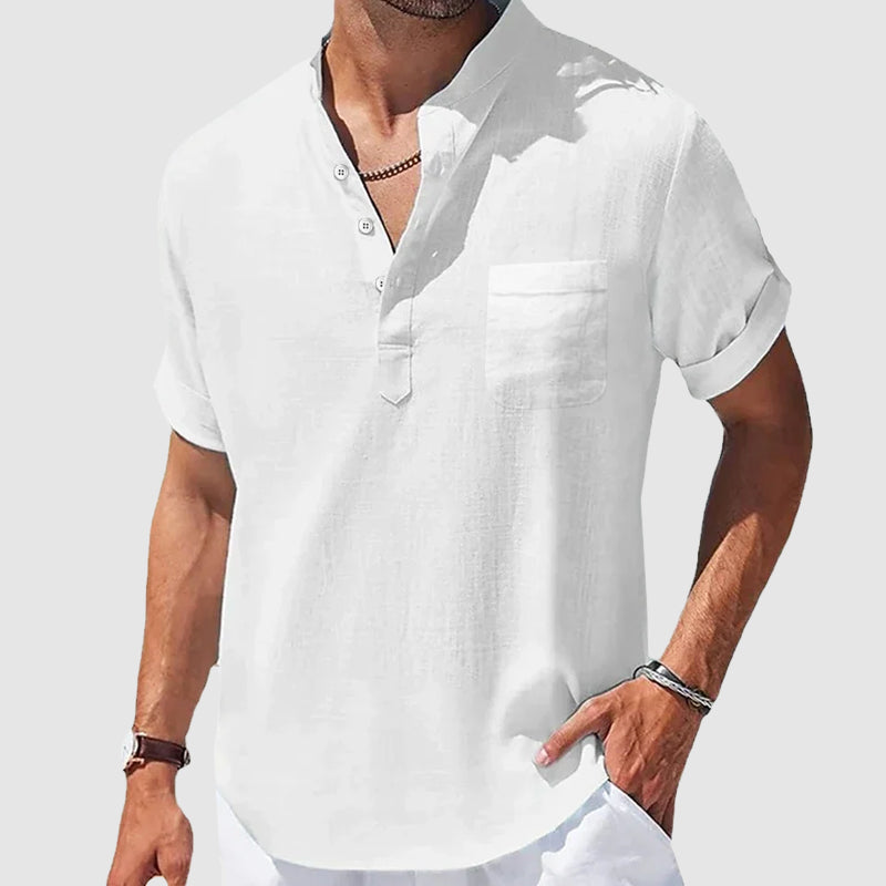 Luigi men's elegant summer shirt, additional view