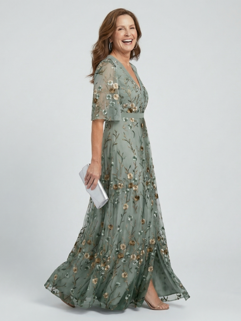 Mara Halter Bloom Flow Maxi Dress, view 2