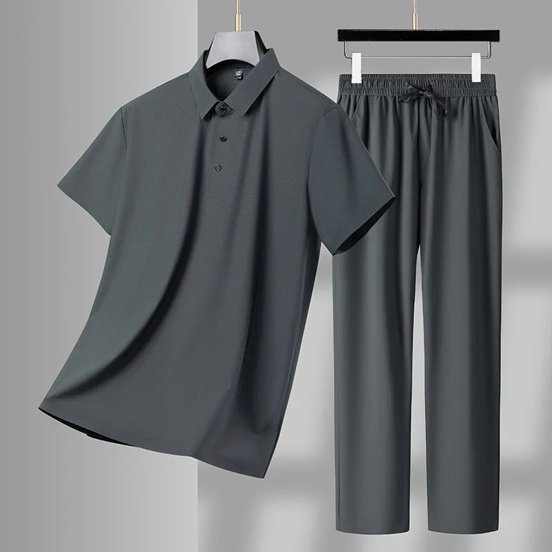 Men's breathable summer two-piece set, additional view