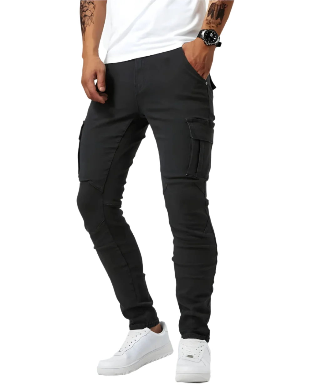 Marino men's cargo stretch pants, additional view