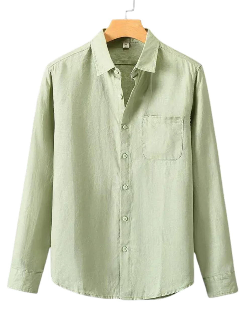 Miami men's linen shirt, view 4
