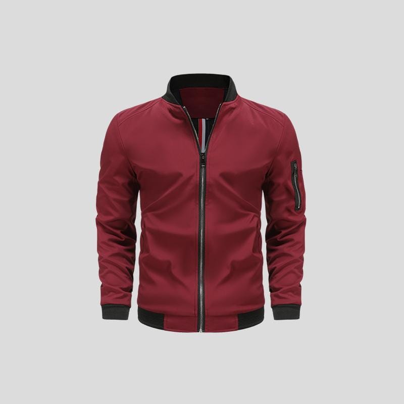 Leonardo men's elegant bomber jacket, alternate view