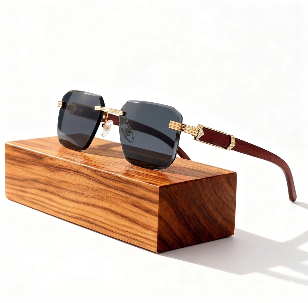 Montier Vintage Inspired Sunglasses, view 5