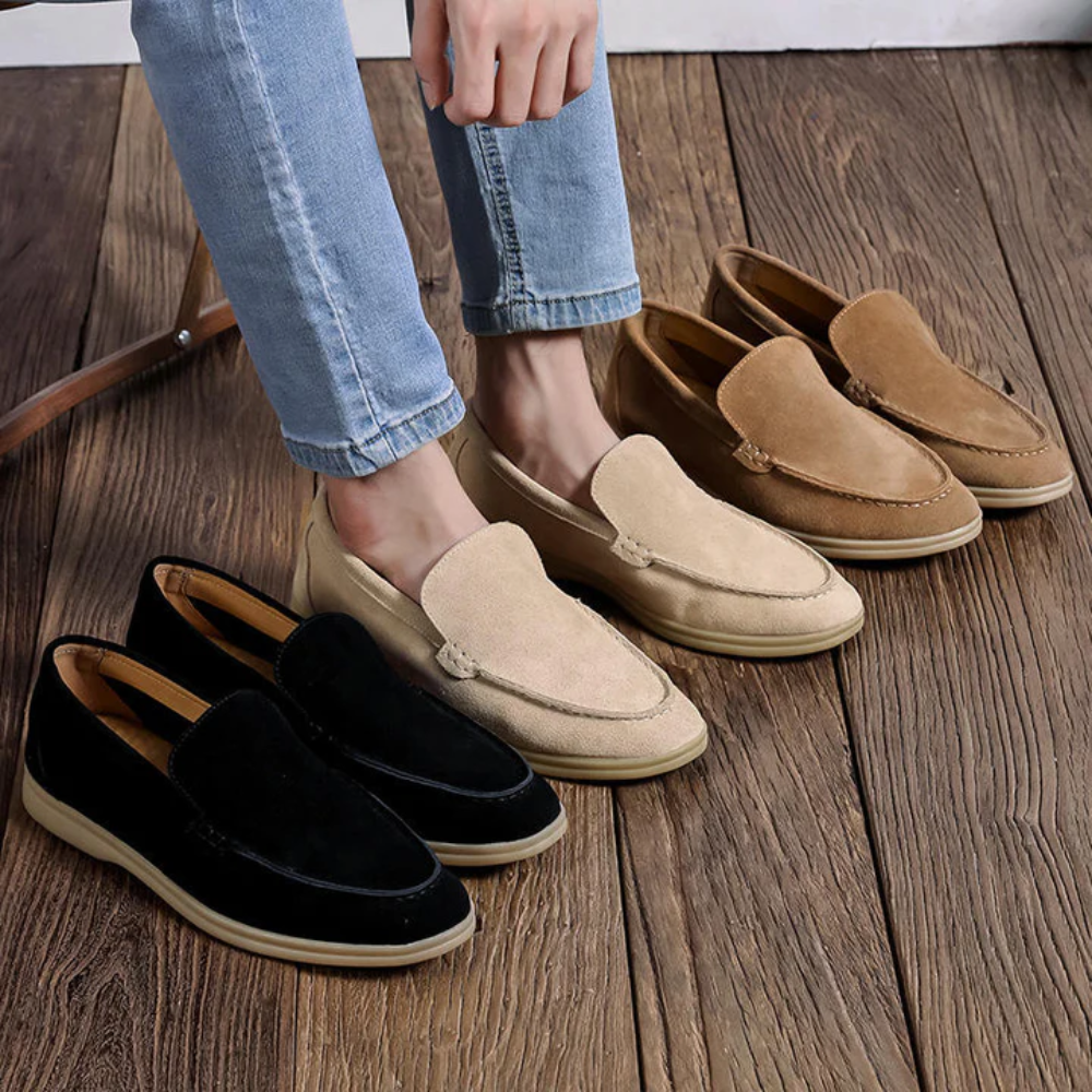 Ivan men's suede loafers, additional view
