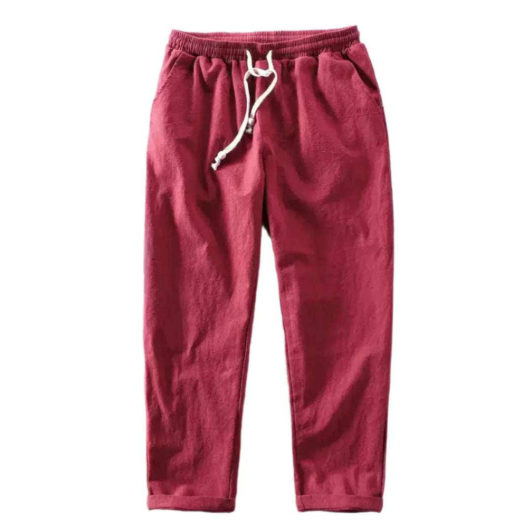 Stefano men's linen pants, additional view