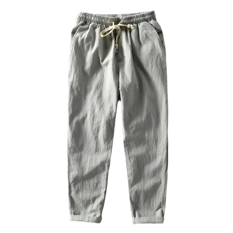 Stefano men's linen pants, view 4