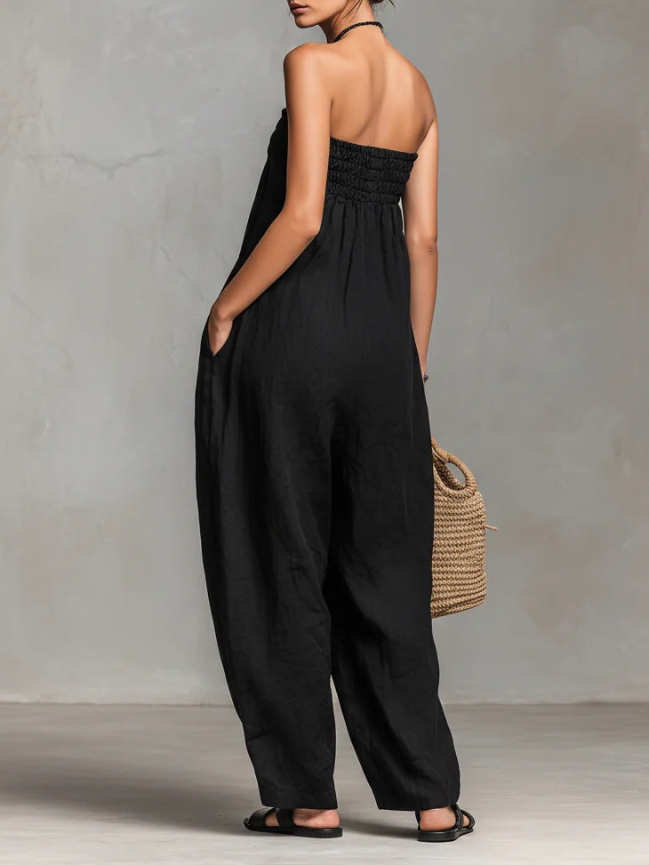 Nina women's elegant jumpsuit, alternate view