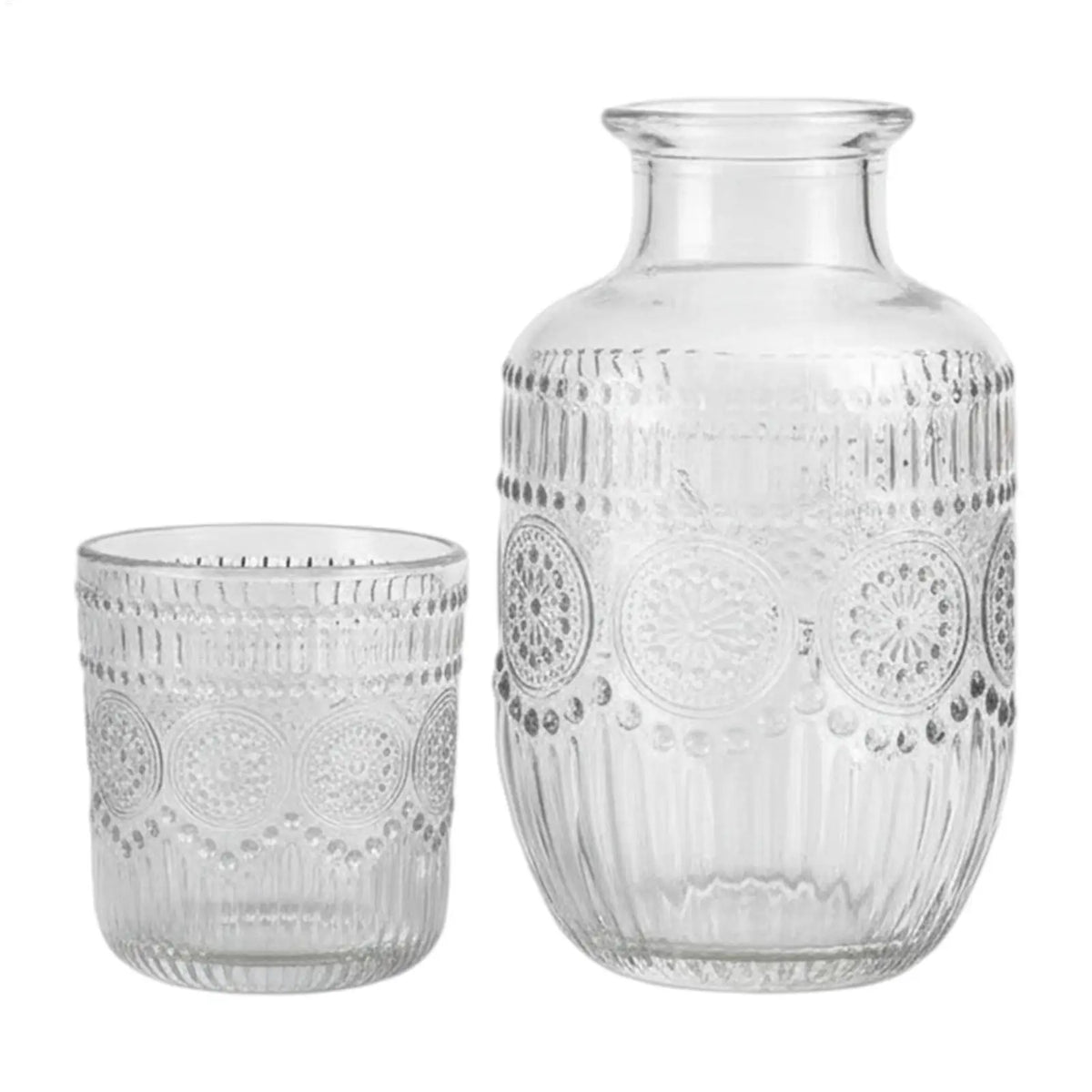 Notte carafe and glass