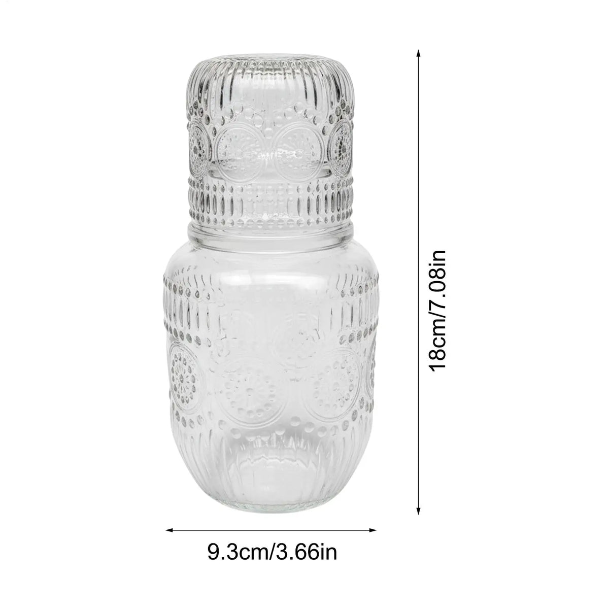 Notte carafe dimensions