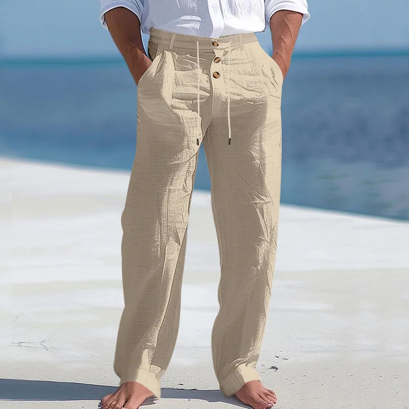 Men's linen summer pants – Avinos Milano