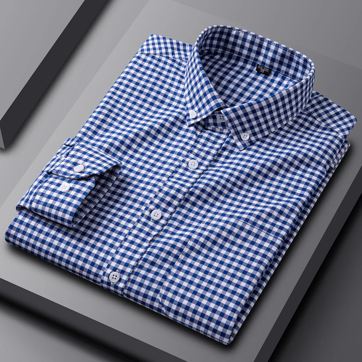 Elia men's elegant cotton shirt, view 4