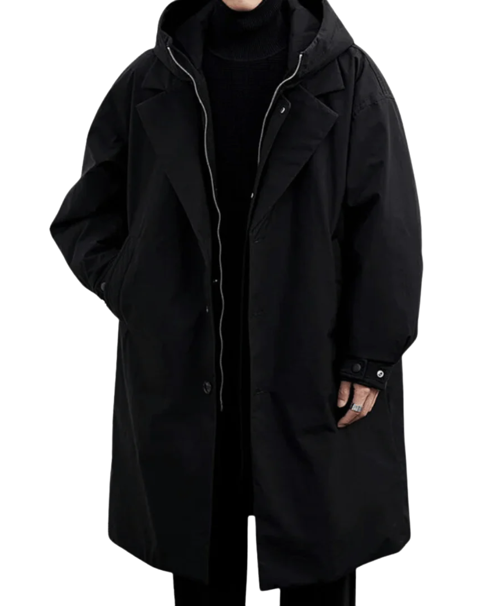 Men's winter coat, view 4