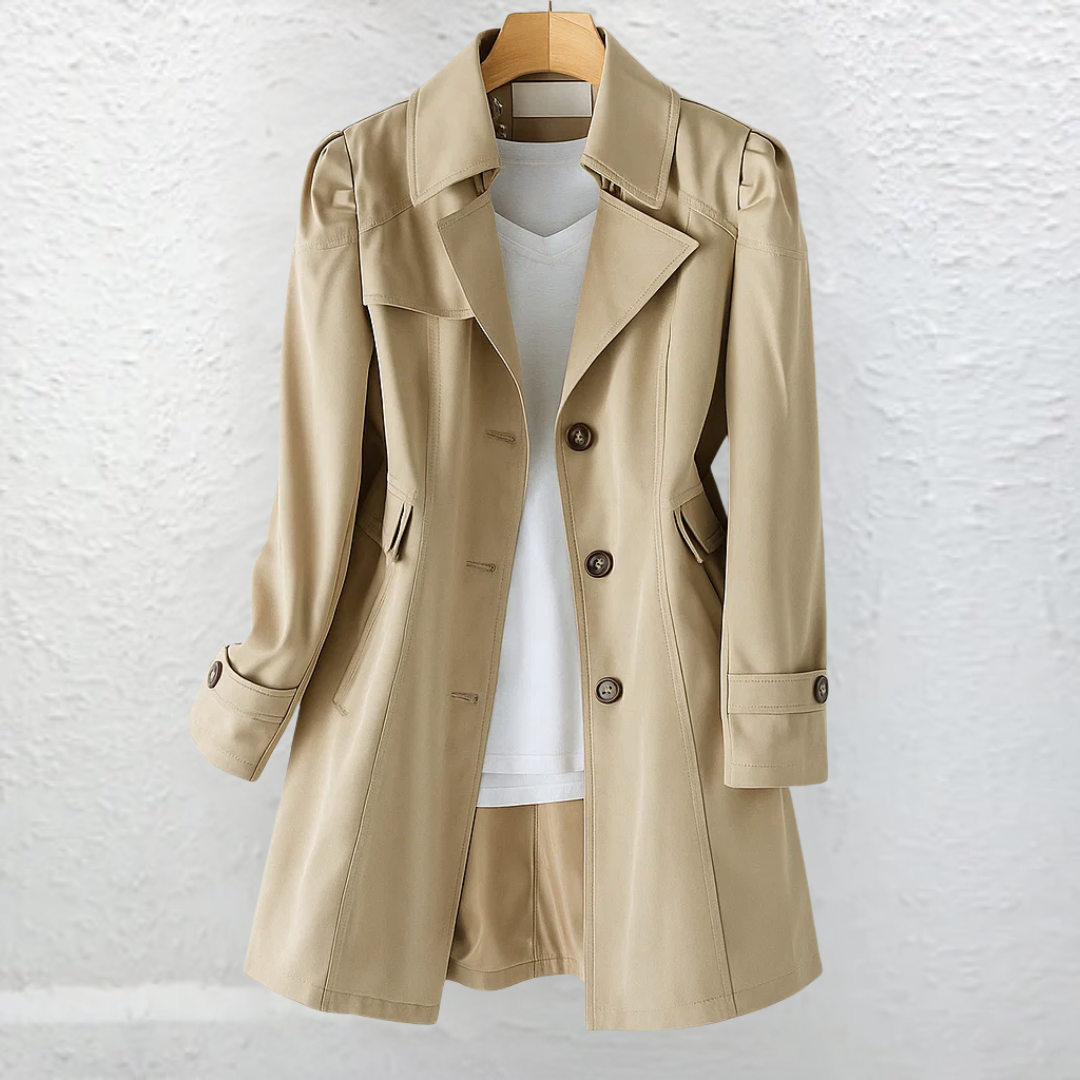 Olivia Elegant Vintage Summer Coat – women's jackets, view 3