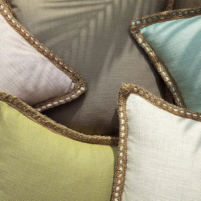 Orlo cushions in several colors