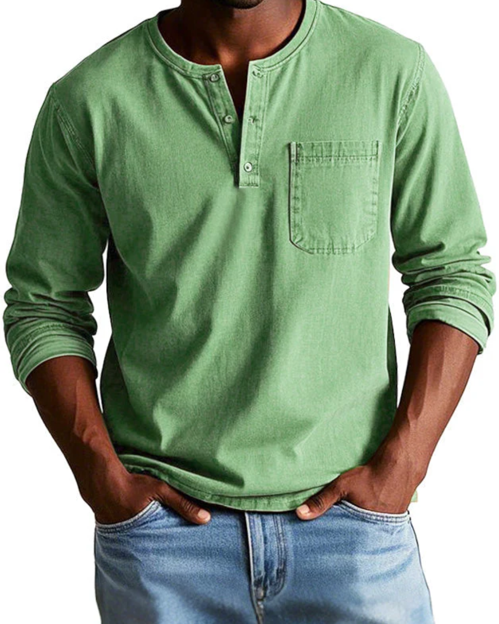 Men's vintage polo shirt, additional view