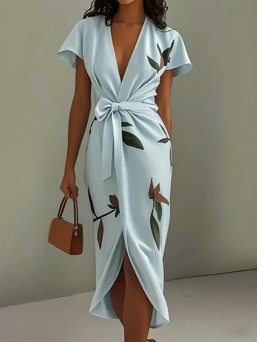 Harper Elegant Wrap Dress – women's dresses, view 9