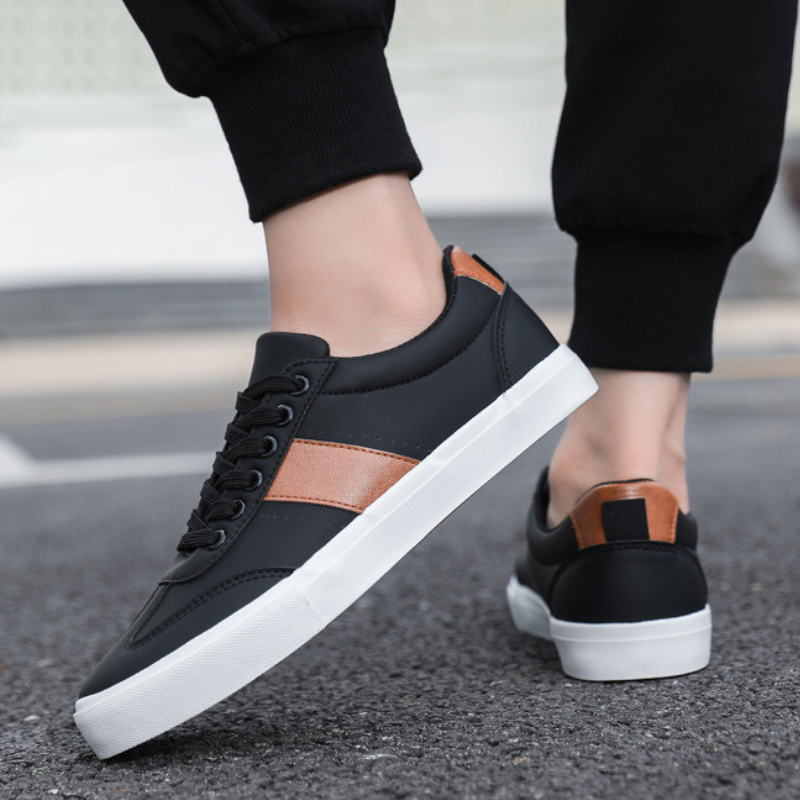 Miami men's leather sneakers, additional view