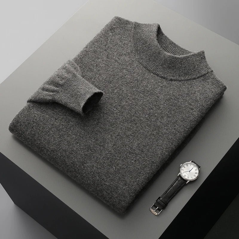 Stand men's cashmere sweater, view 4