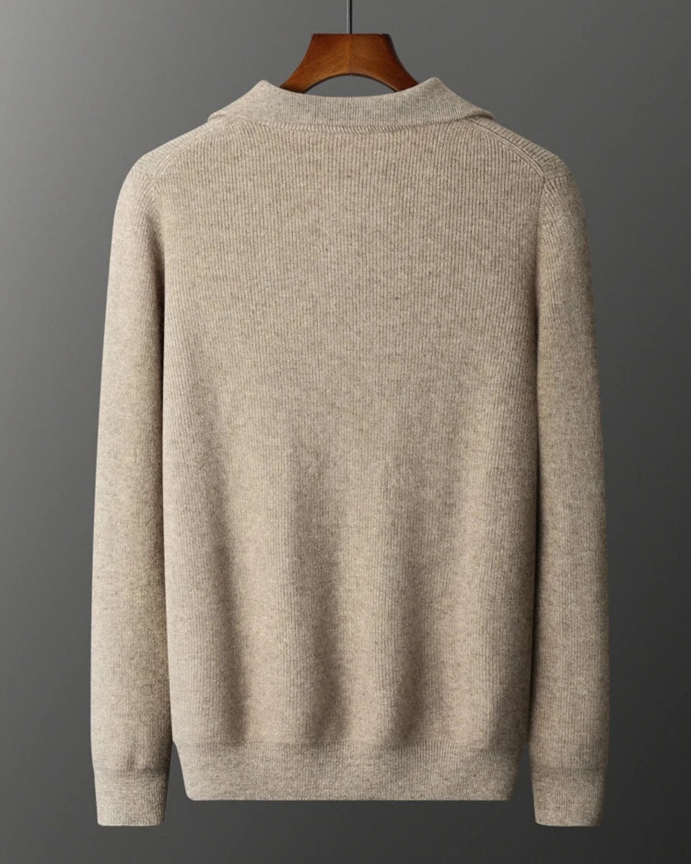 Portofino men's cashmere sweater, alternate view