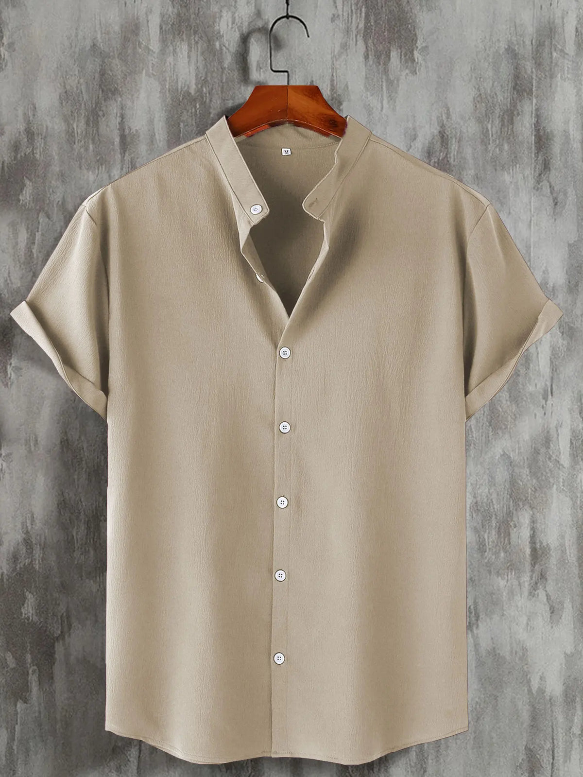 Men's summer shirt, alternate view