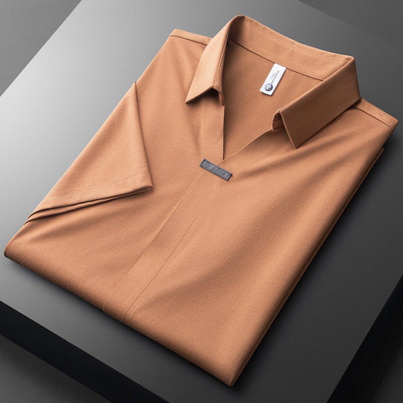Salvatore men's elegant polo shirt, alternate view
