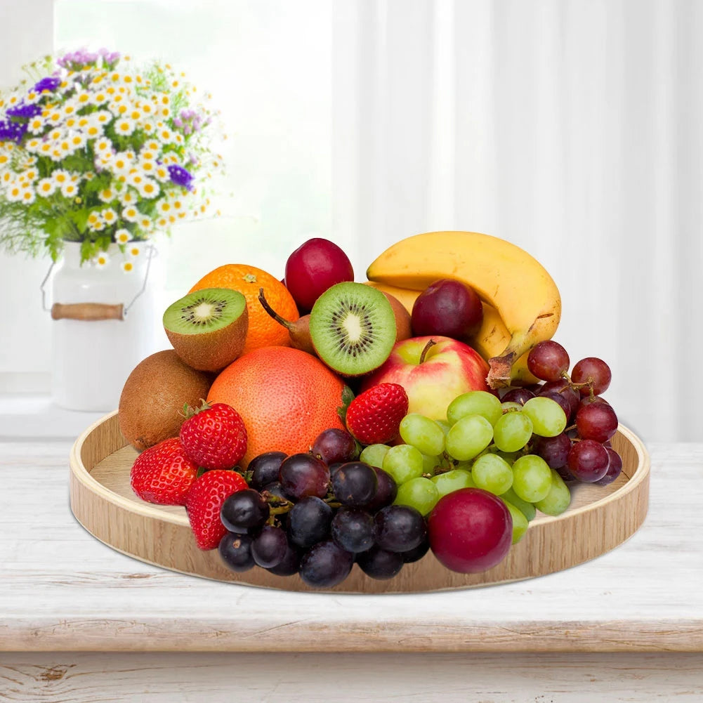 Rotondo tray with fresh fruit