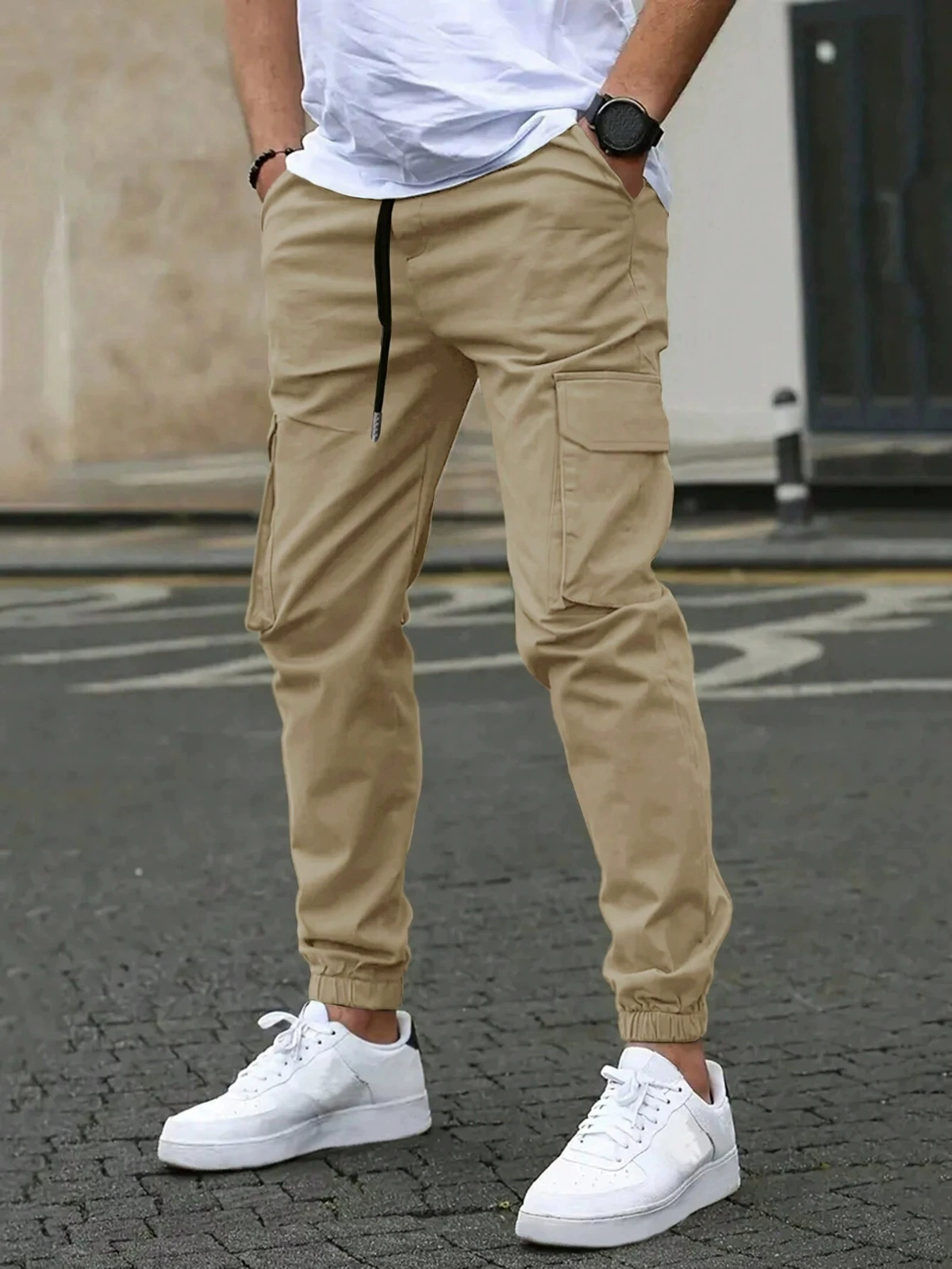 Men's cargo pants, additional view