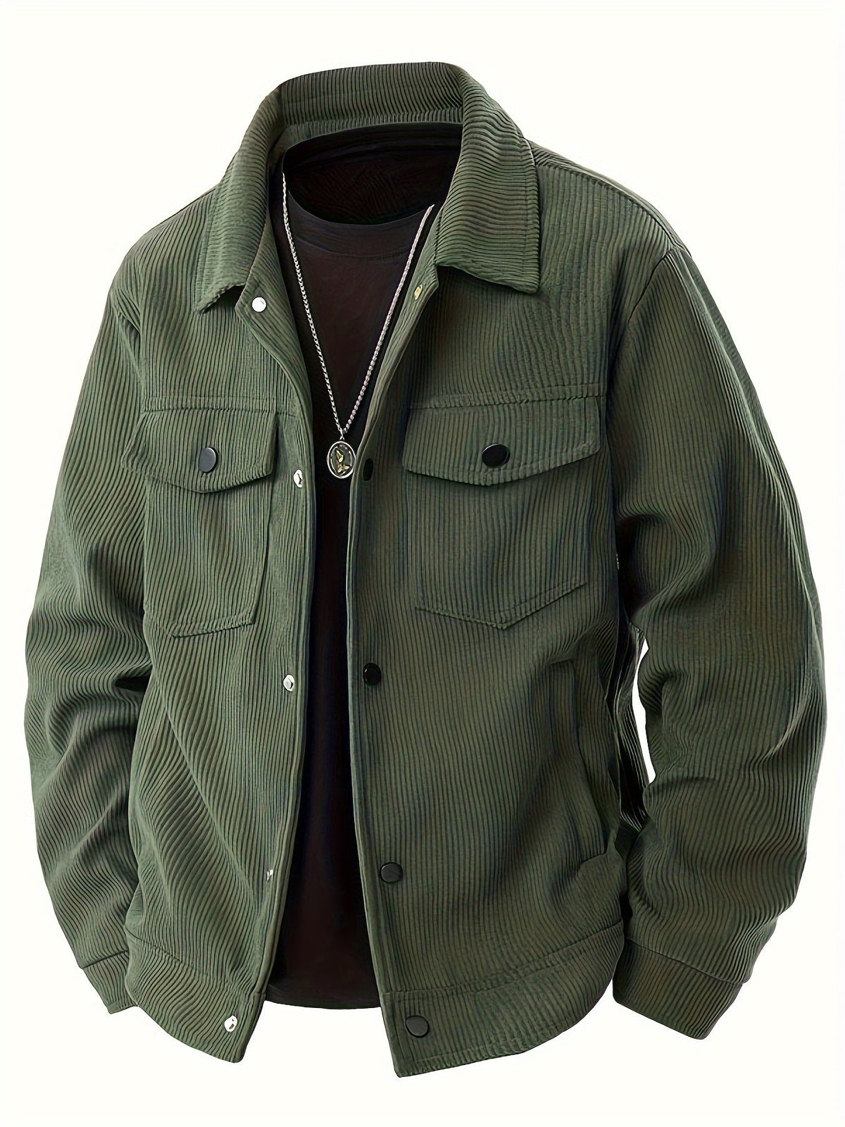 Carlo men's elegant corduroy jacket, view 11