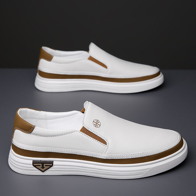 Men's elegant lightweight slip-on shoes, view 4