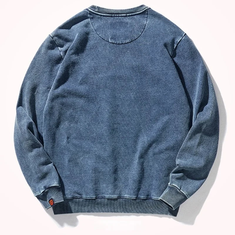 Men's elegant cotton sweater, additional view