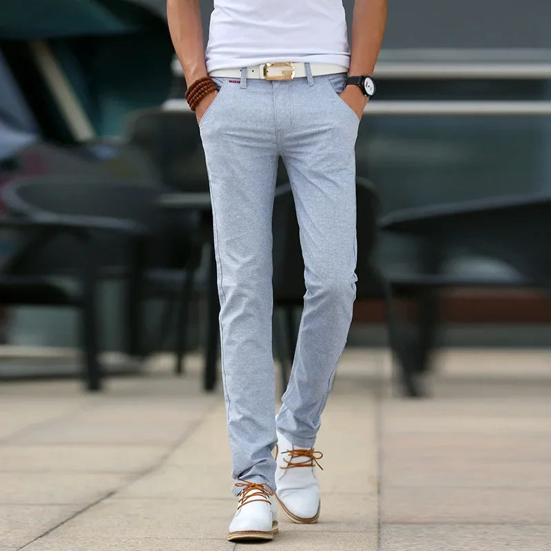 Men's linen pants, additional view